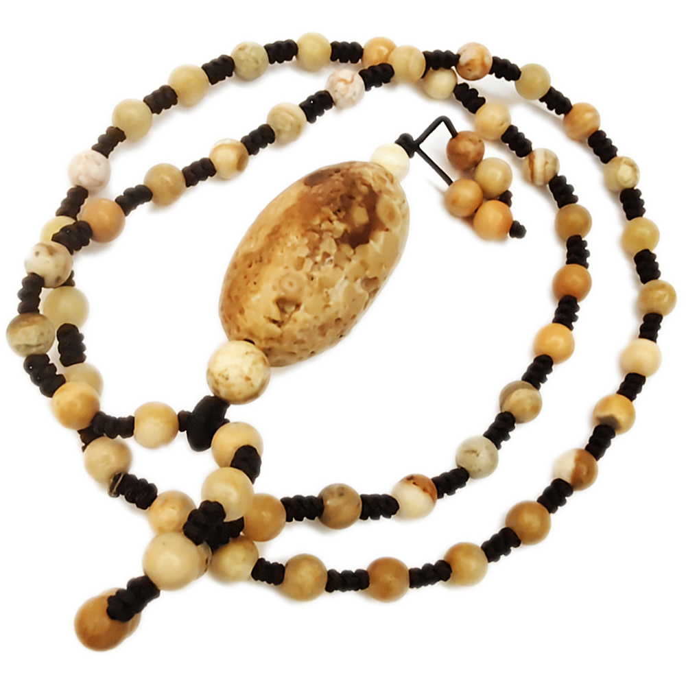 龍宮舍利{天珠}能量項鍊_A50【十方】155009