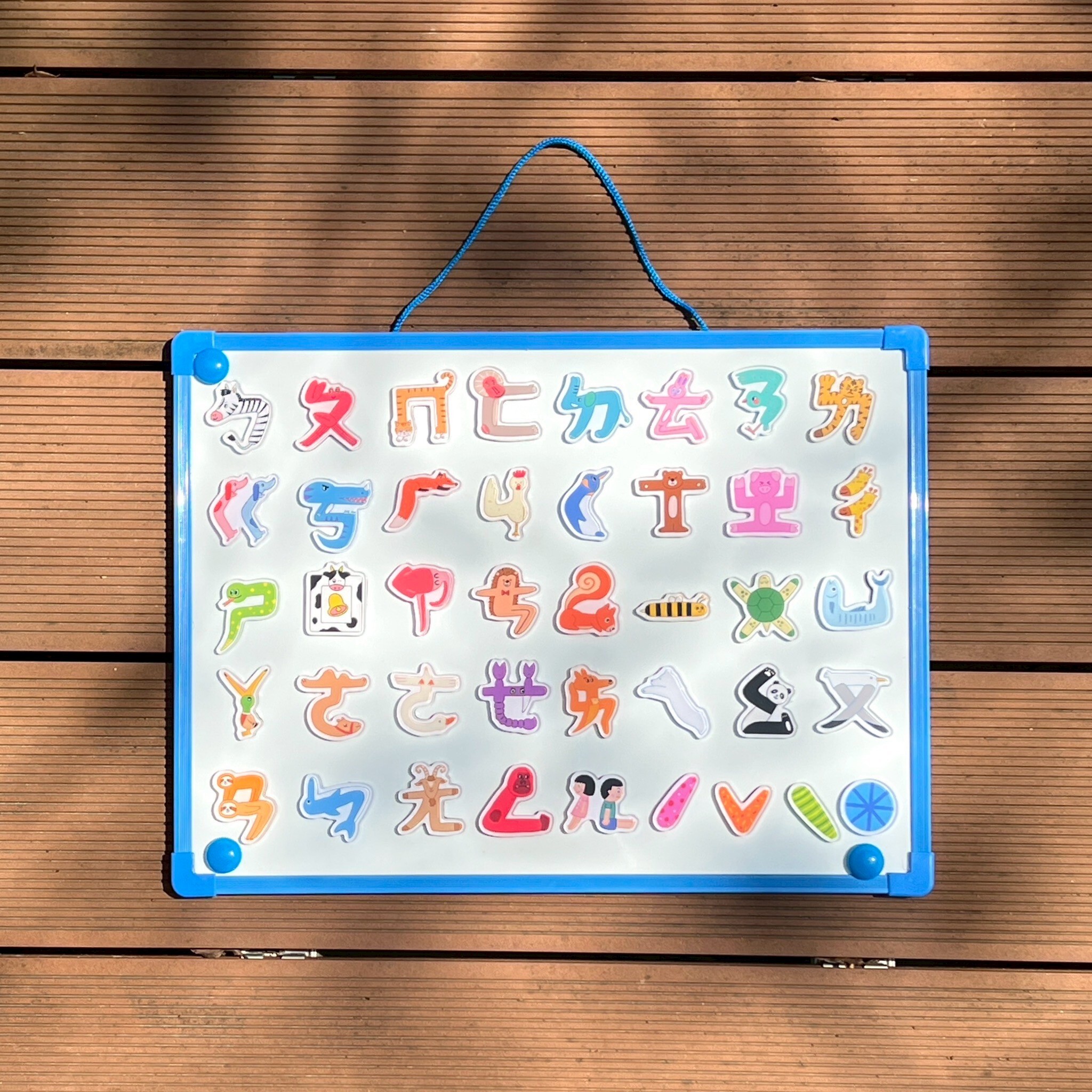 咚東牌注音符號/壓克力磁鐵套組/含聲符共41枚