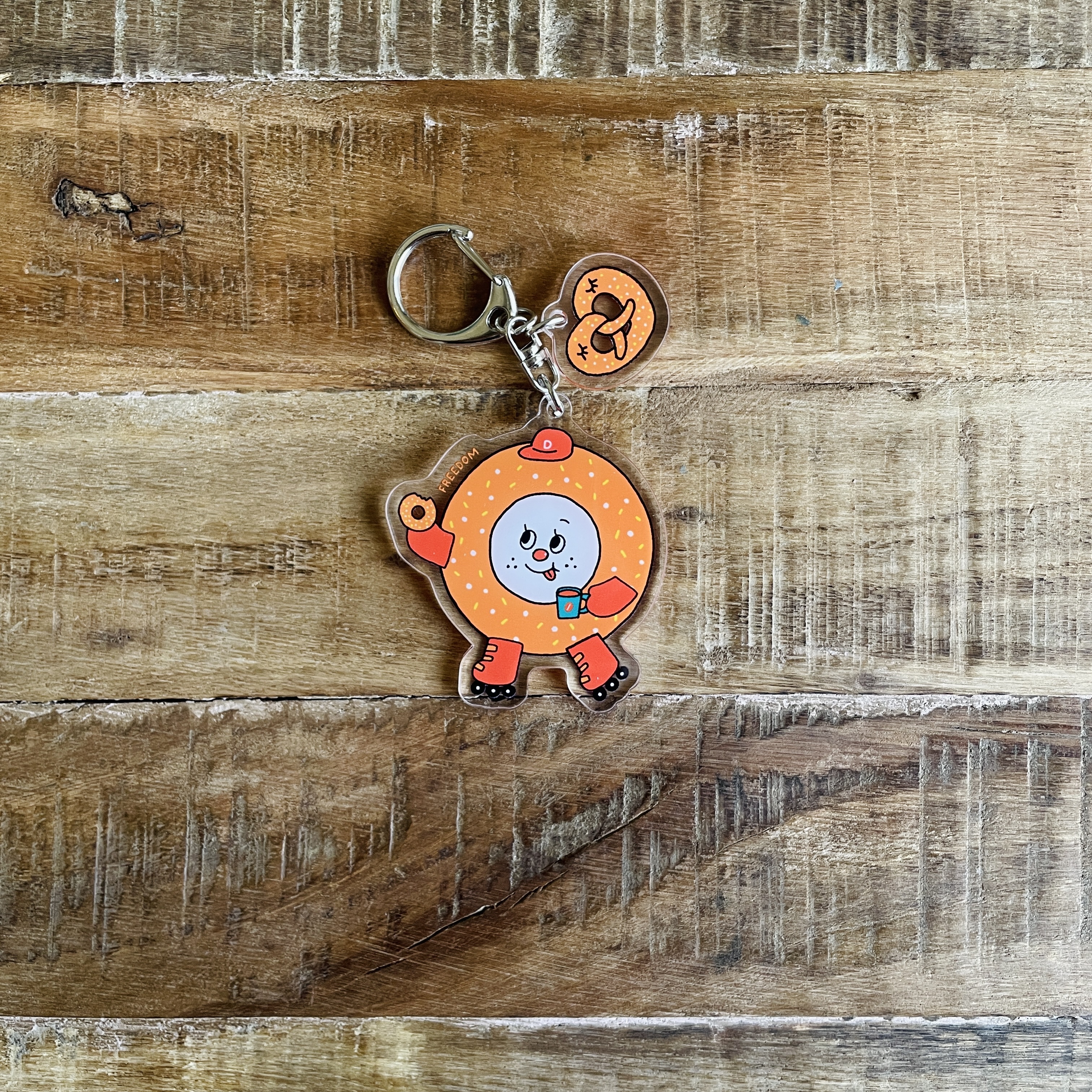 甜甜圈小子/壓克力鑰匙圈/咚東宇宙系列