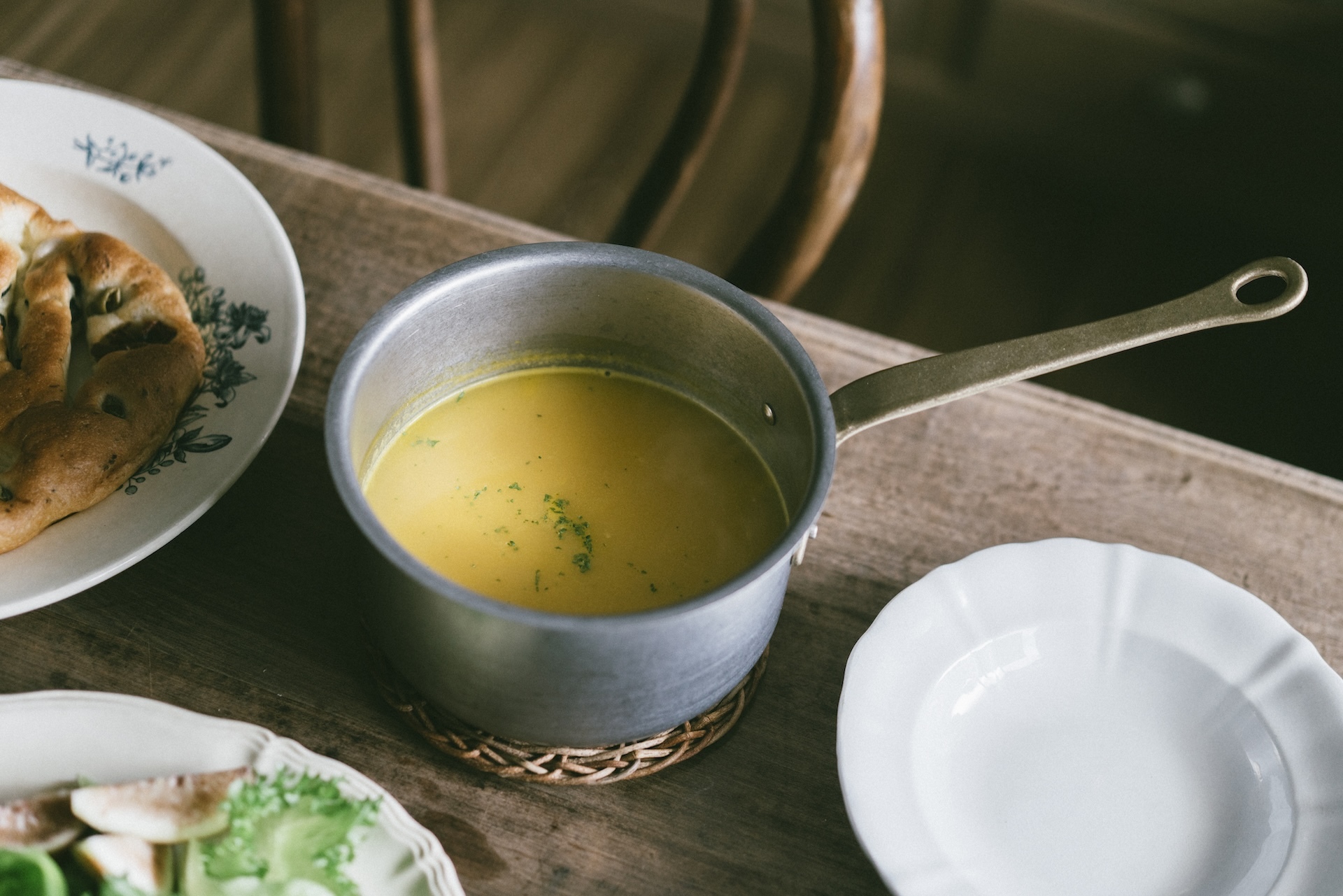 義大利製Sambonet 1965 Vintage復古不銹鋼單柄醬汁鍋(16cm)