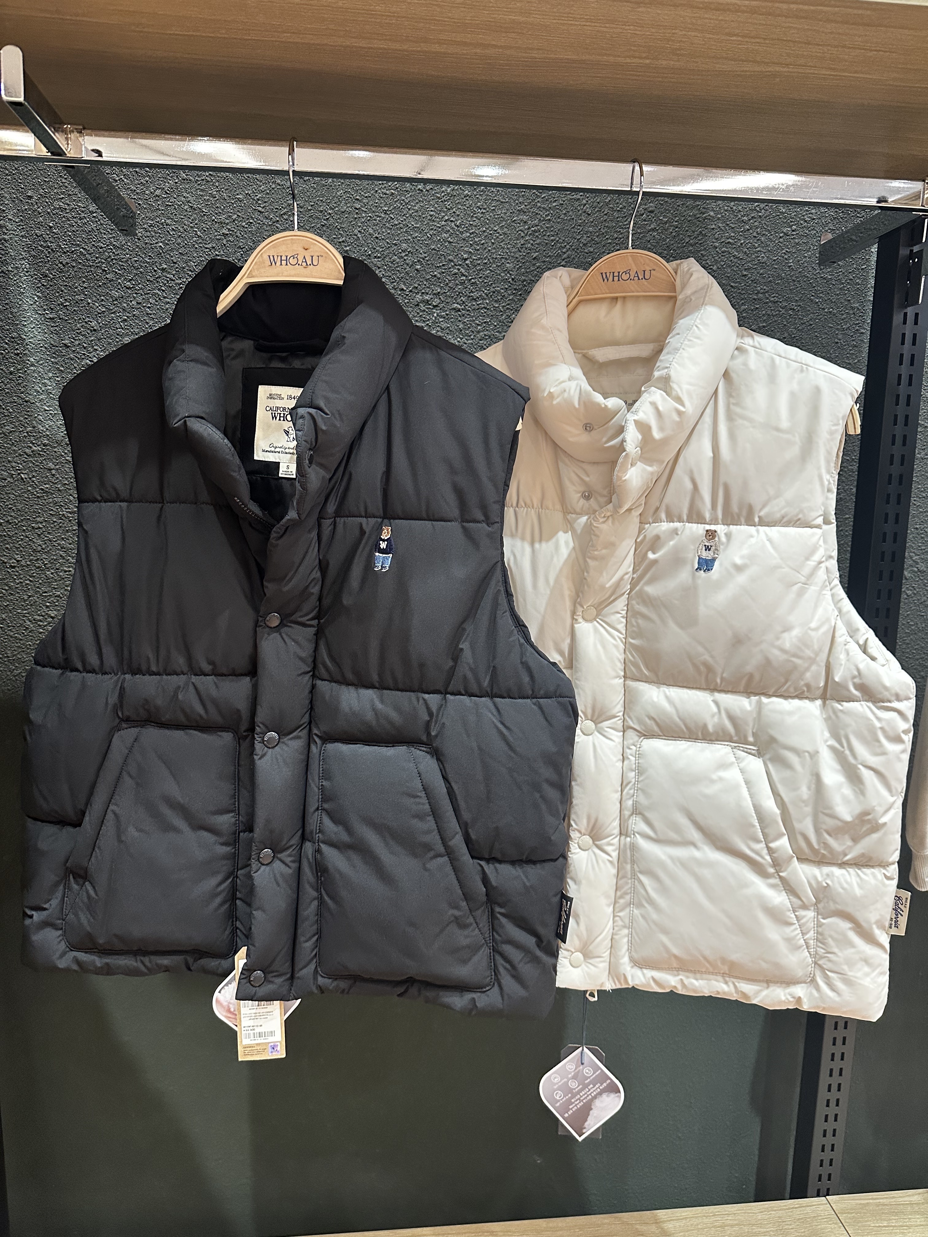 【直播】WHO A U LL0921666 超輕背心棉服