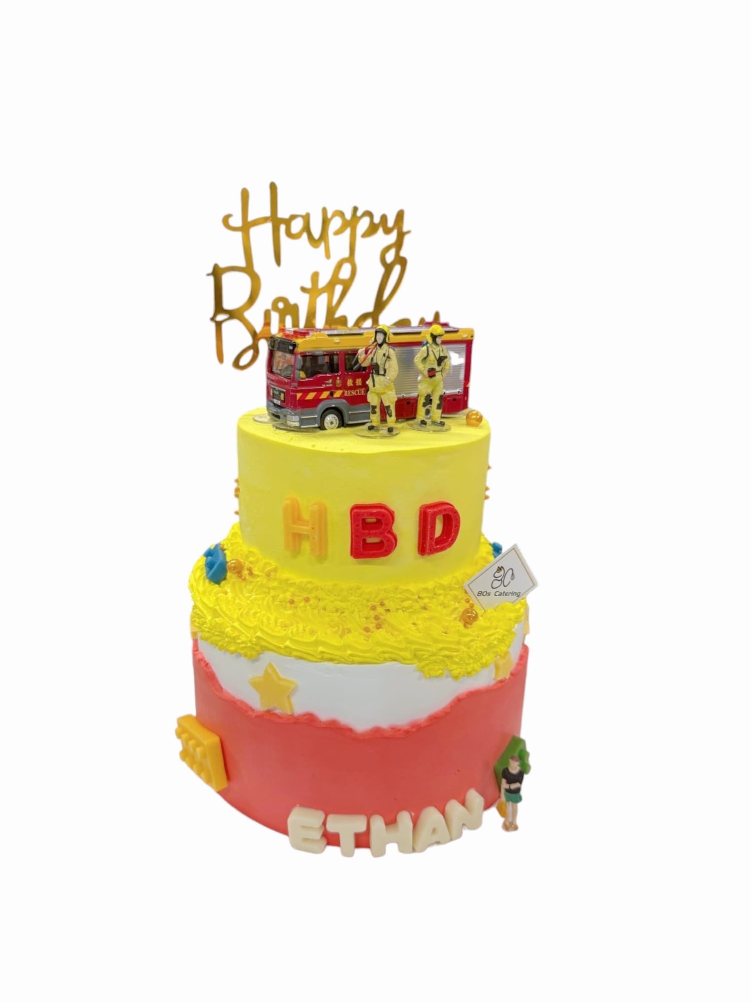 消防車主題蛋糕