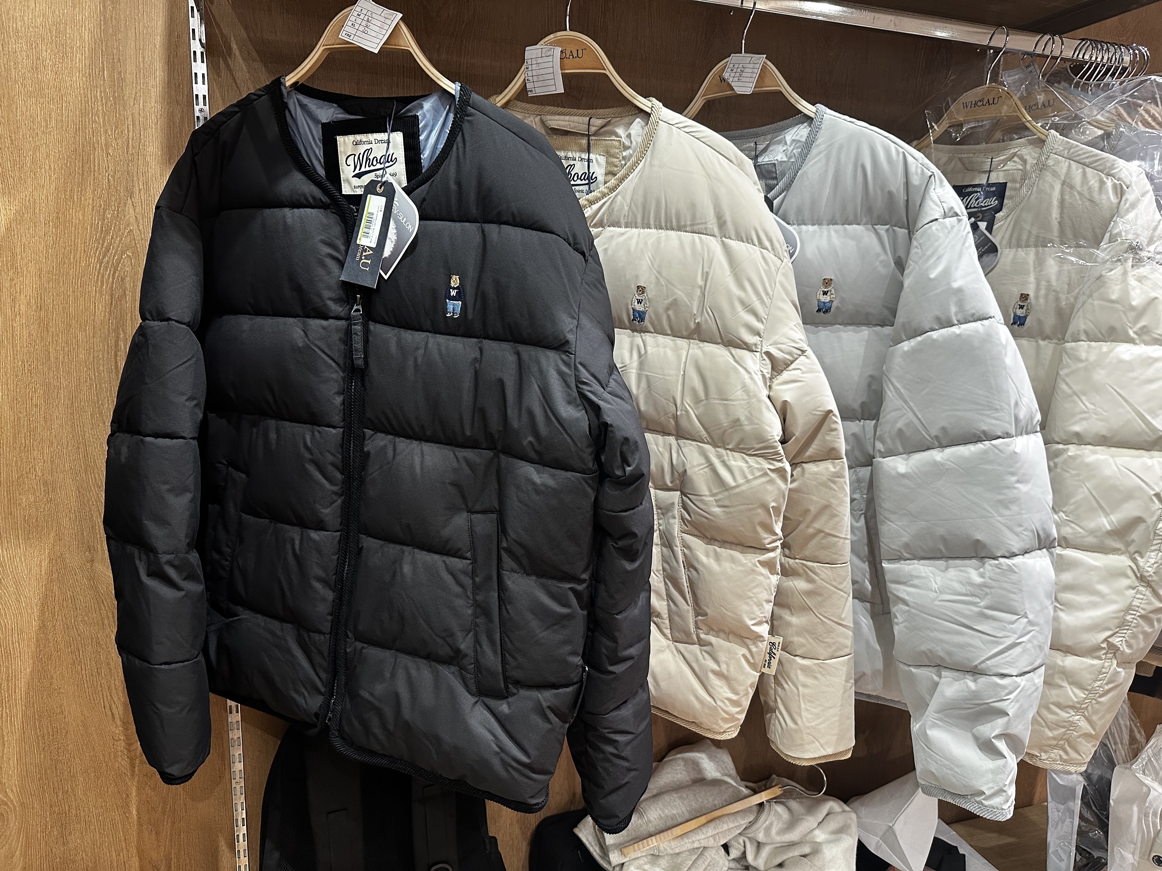 【直播】WHO A U LL0921677 超輕長袖棉服