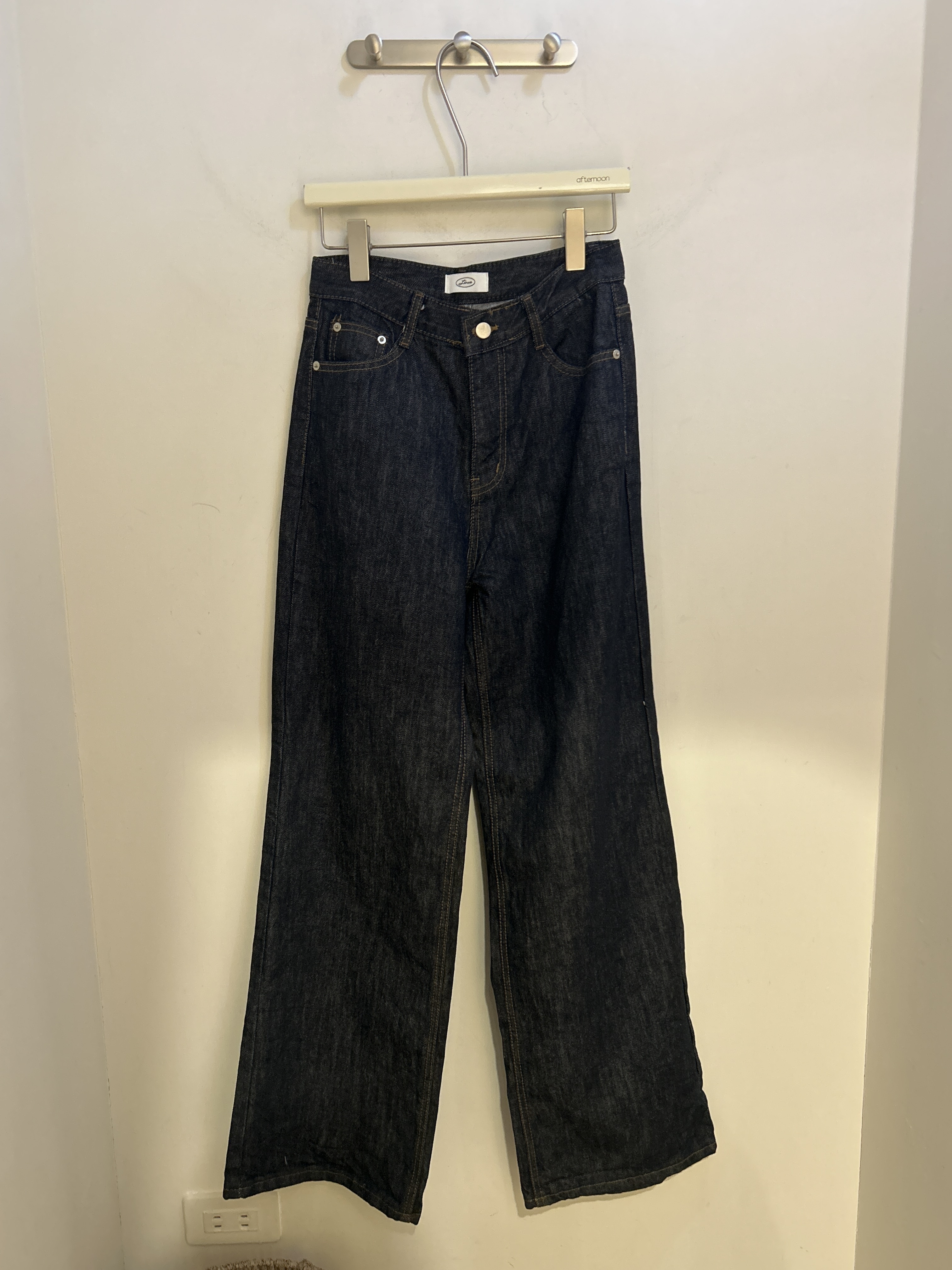 正韓復古丹寧牛仔褲