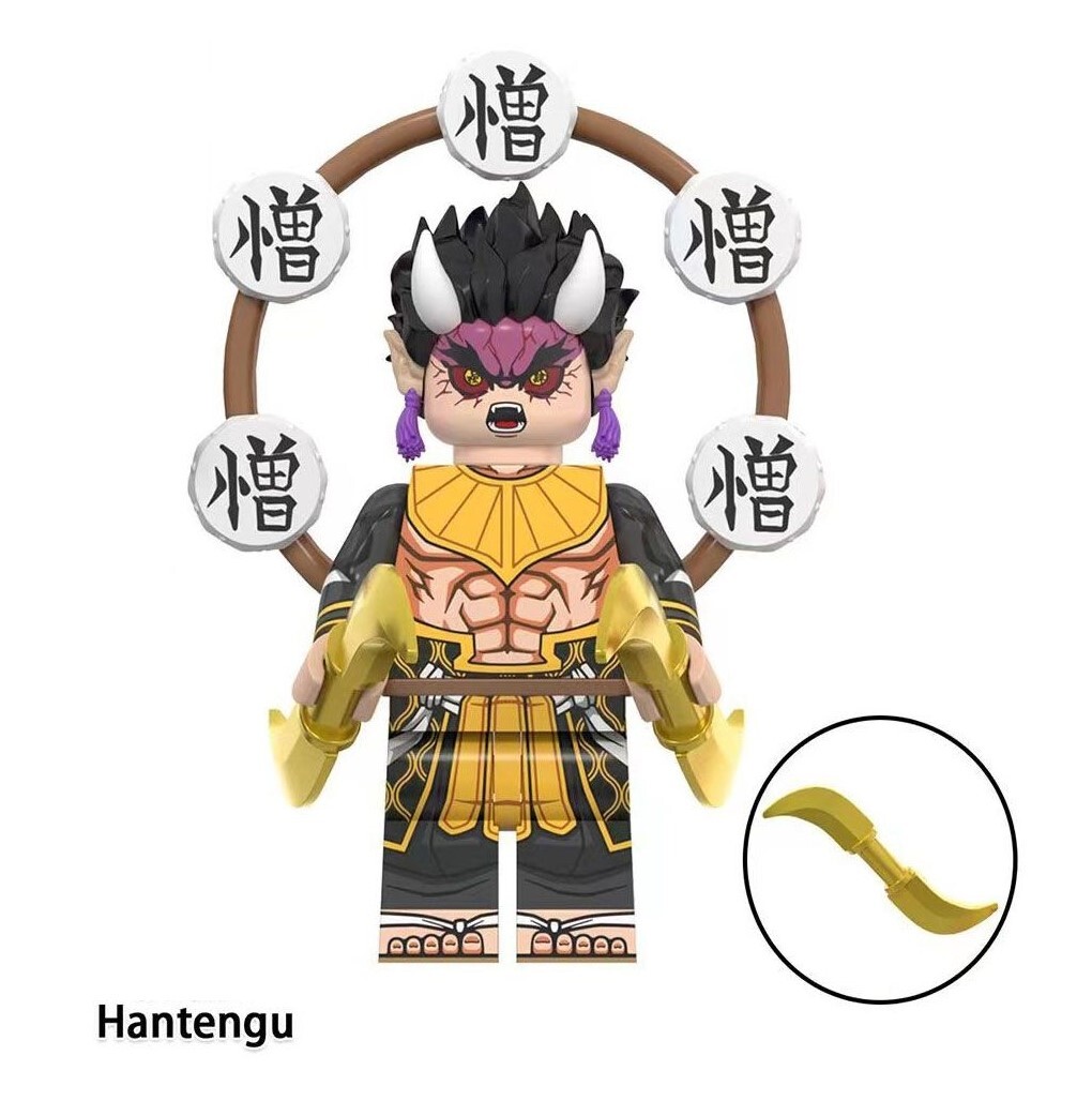 Demon Slayer Hantengu Custom Minifigures Fit Lego WM6163 WM2563