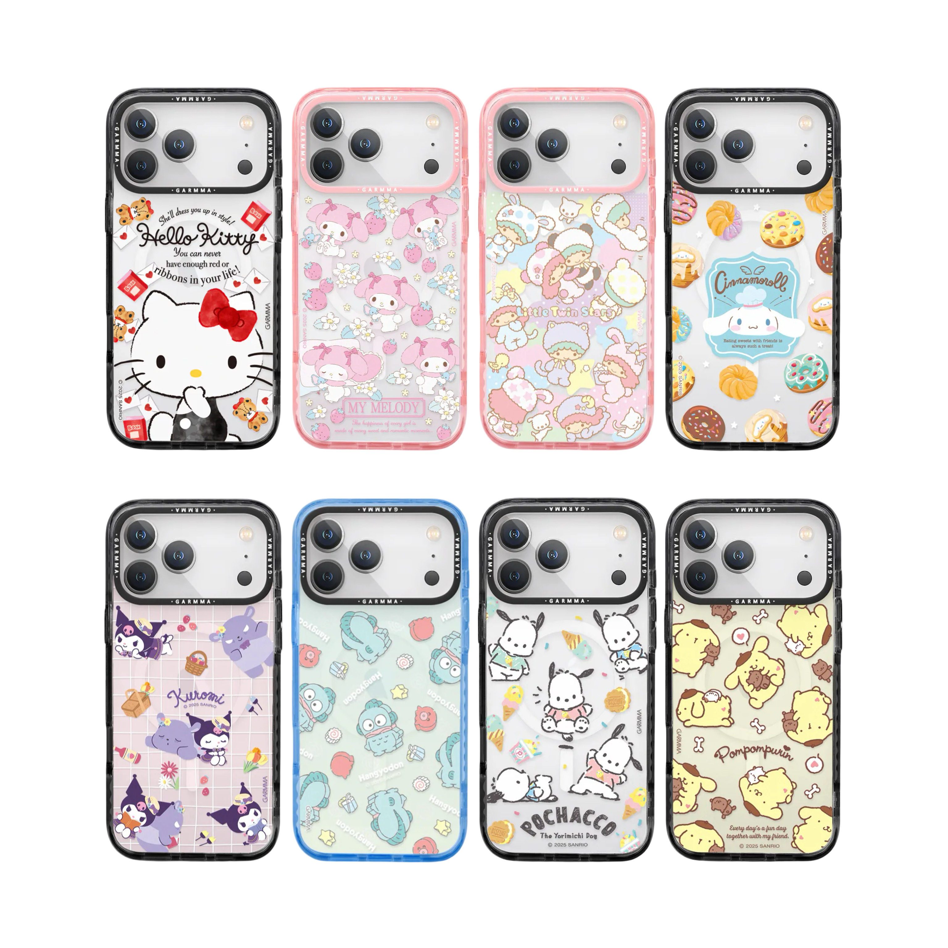Garmma iPhone 17 Series Sanrio Characters 款式2 磁吸保護殼