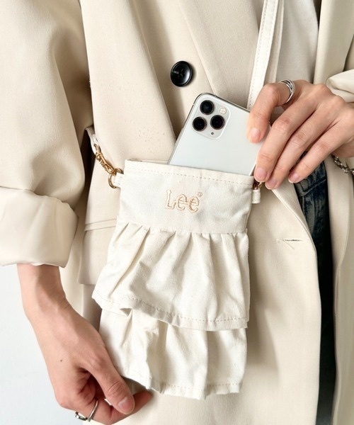 Lee / Ruffle smartphone shoulder bag