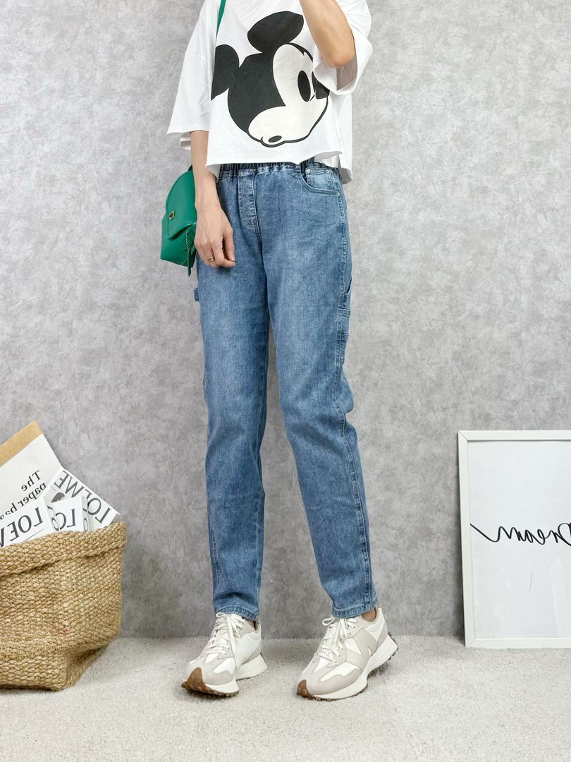 版型俐落有型★好感牛仔休閒褲