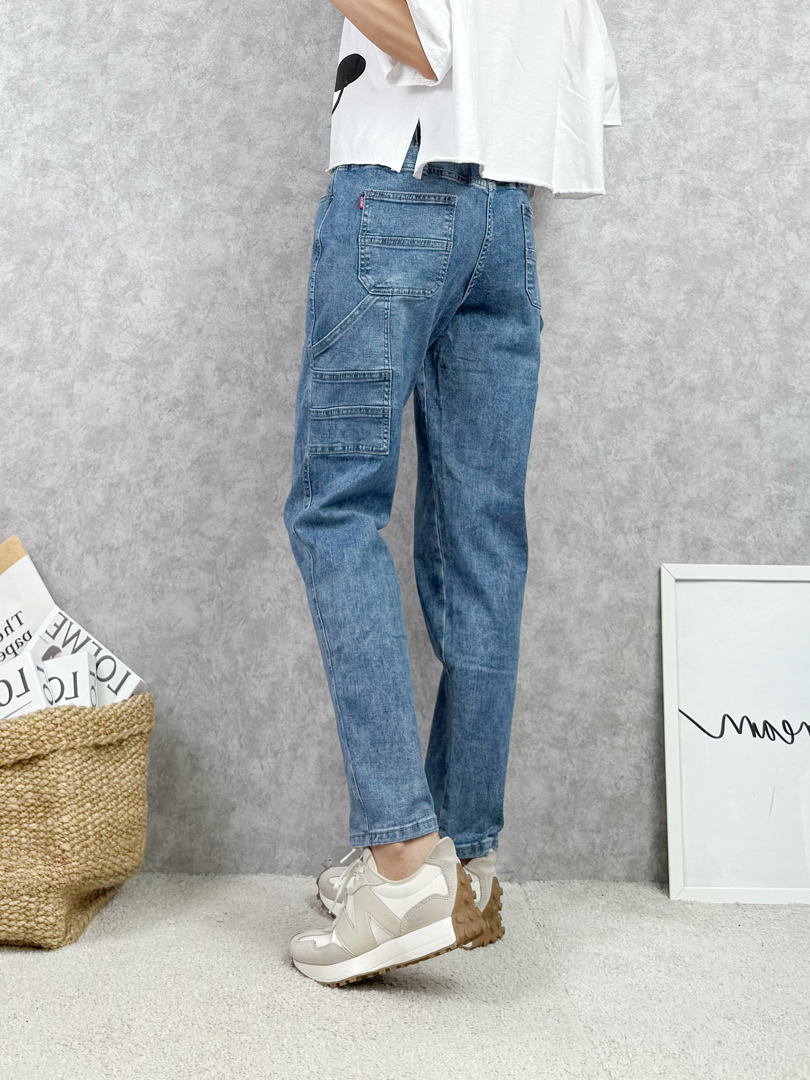 版型俐落有型★好感牛仔休閒褲