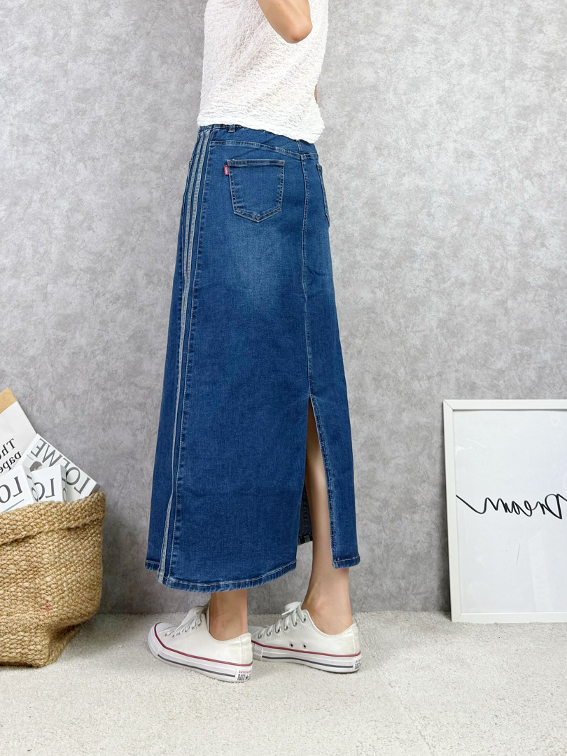 休閒到優雅都能輕鬆駕馭的牛仔裙