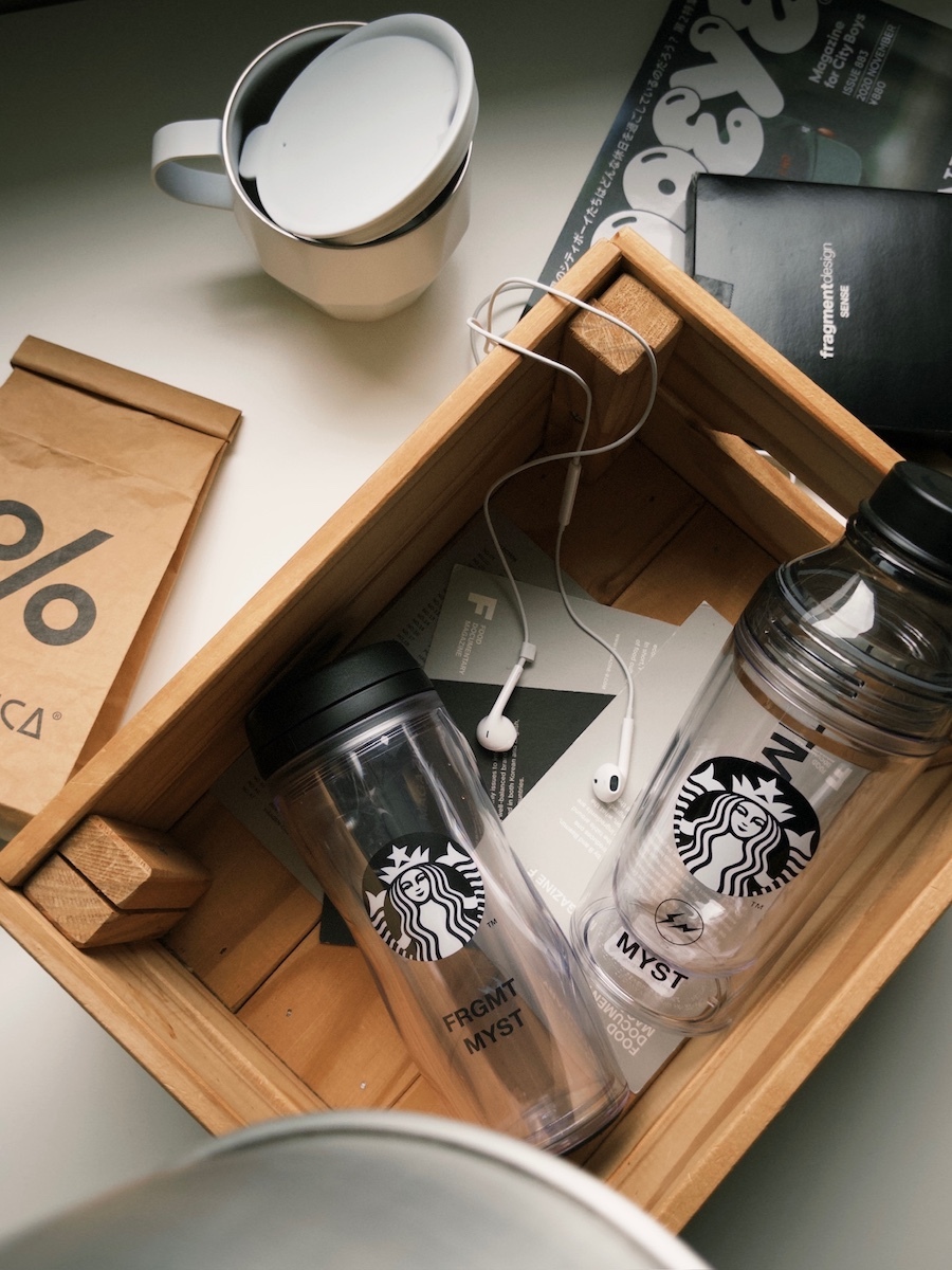 |🇯🇵聯乘系列發售| Starbucks x fragment 日本限定店點 閃電 保溫杯/透明隨行杯