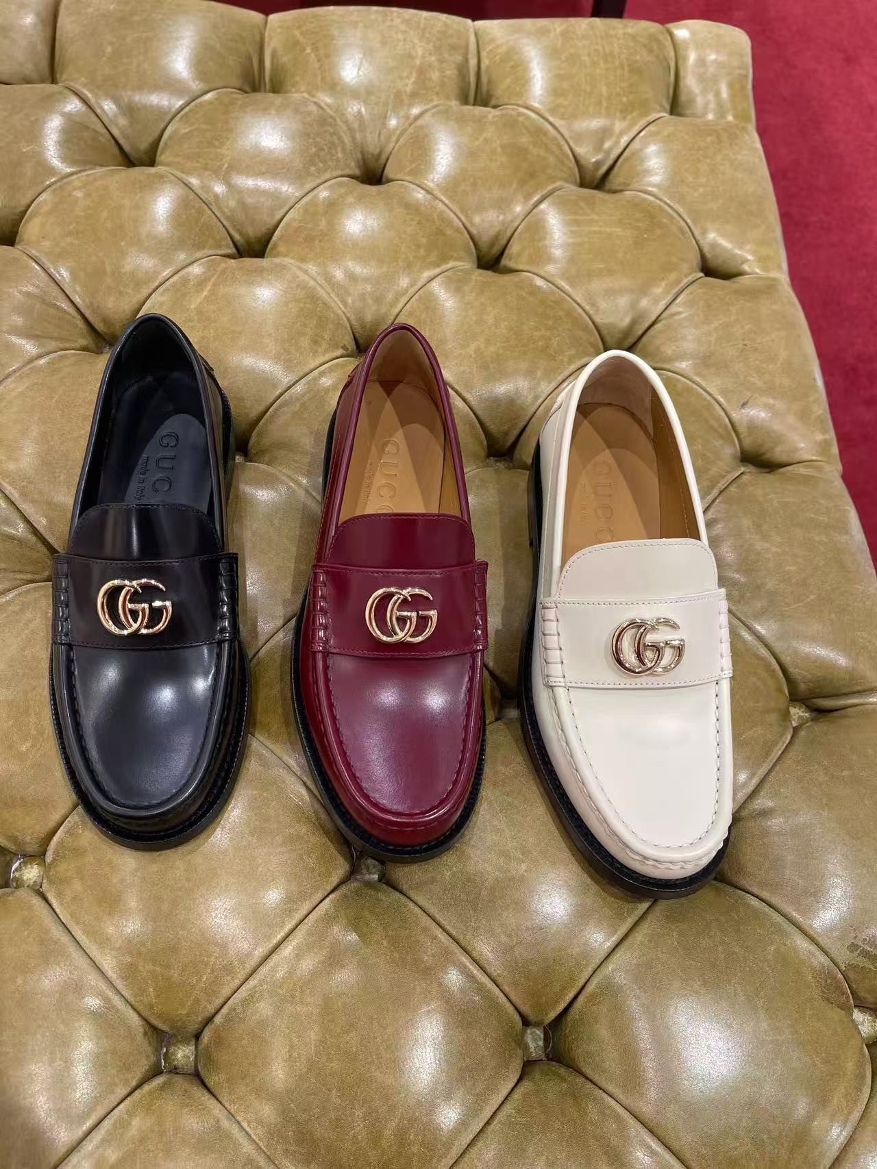 Gucci Marmont GG Loafers 3 colors 816333