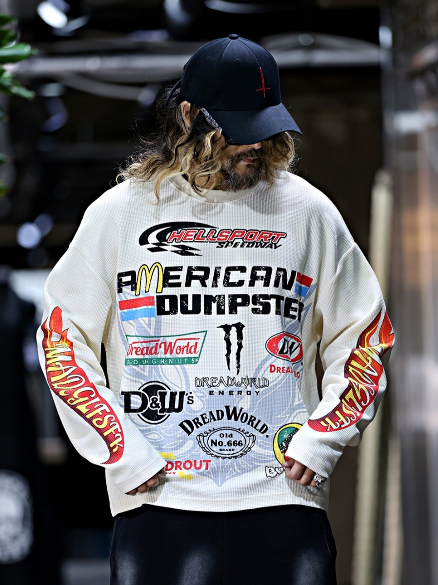 贊助印花華夫格T卹