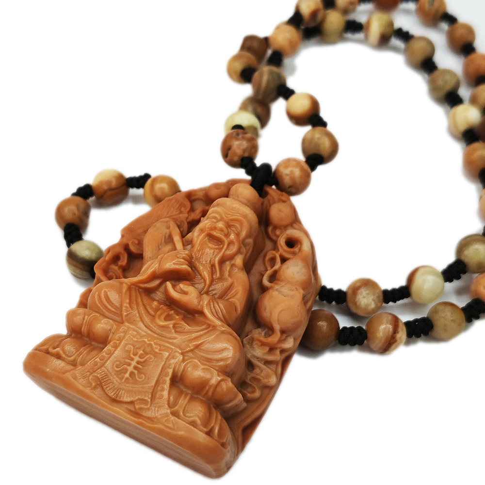 龍宮舍利{太上老君} 手工巧雕能量項鍊_A49【十方】155025