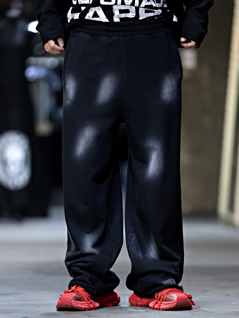 抗皺水洗剪裁休閒褲