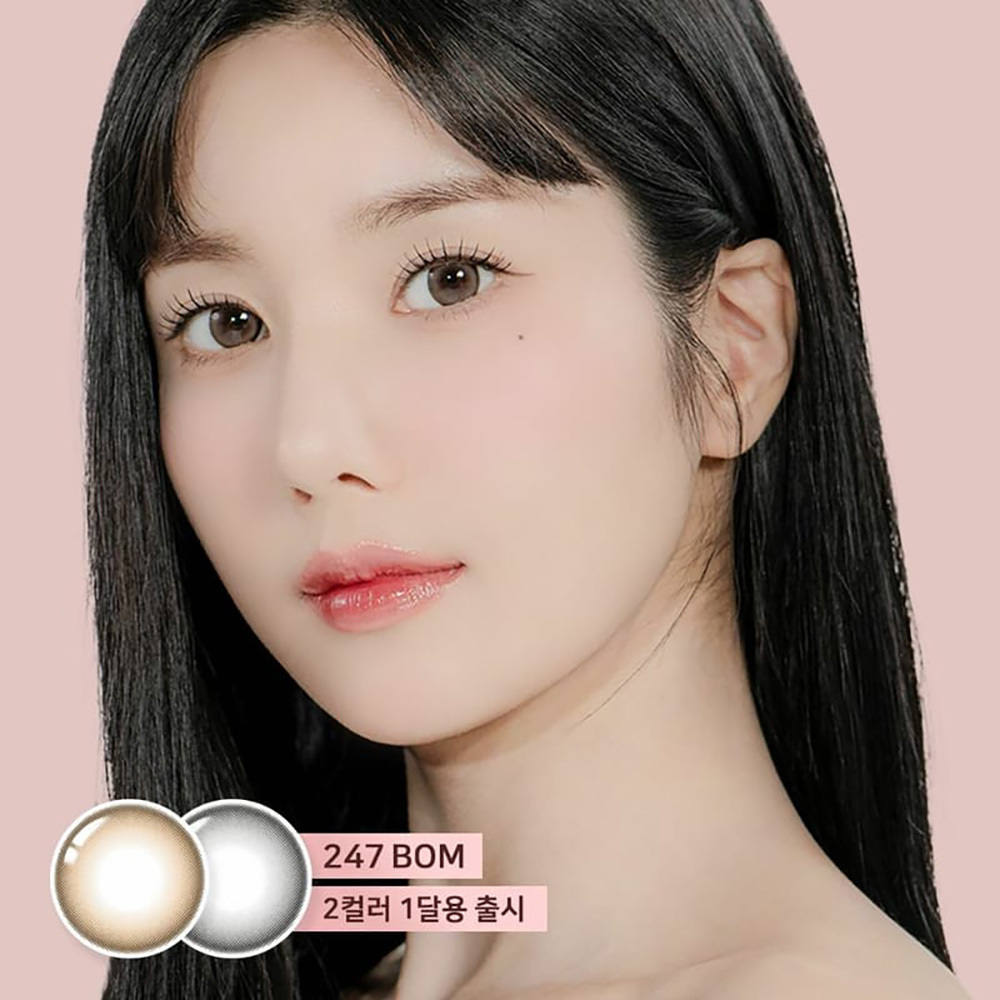 Lenstown 247 Bom 1 Month 美瞳 彩色 月拋 隱形眼鏡 2片