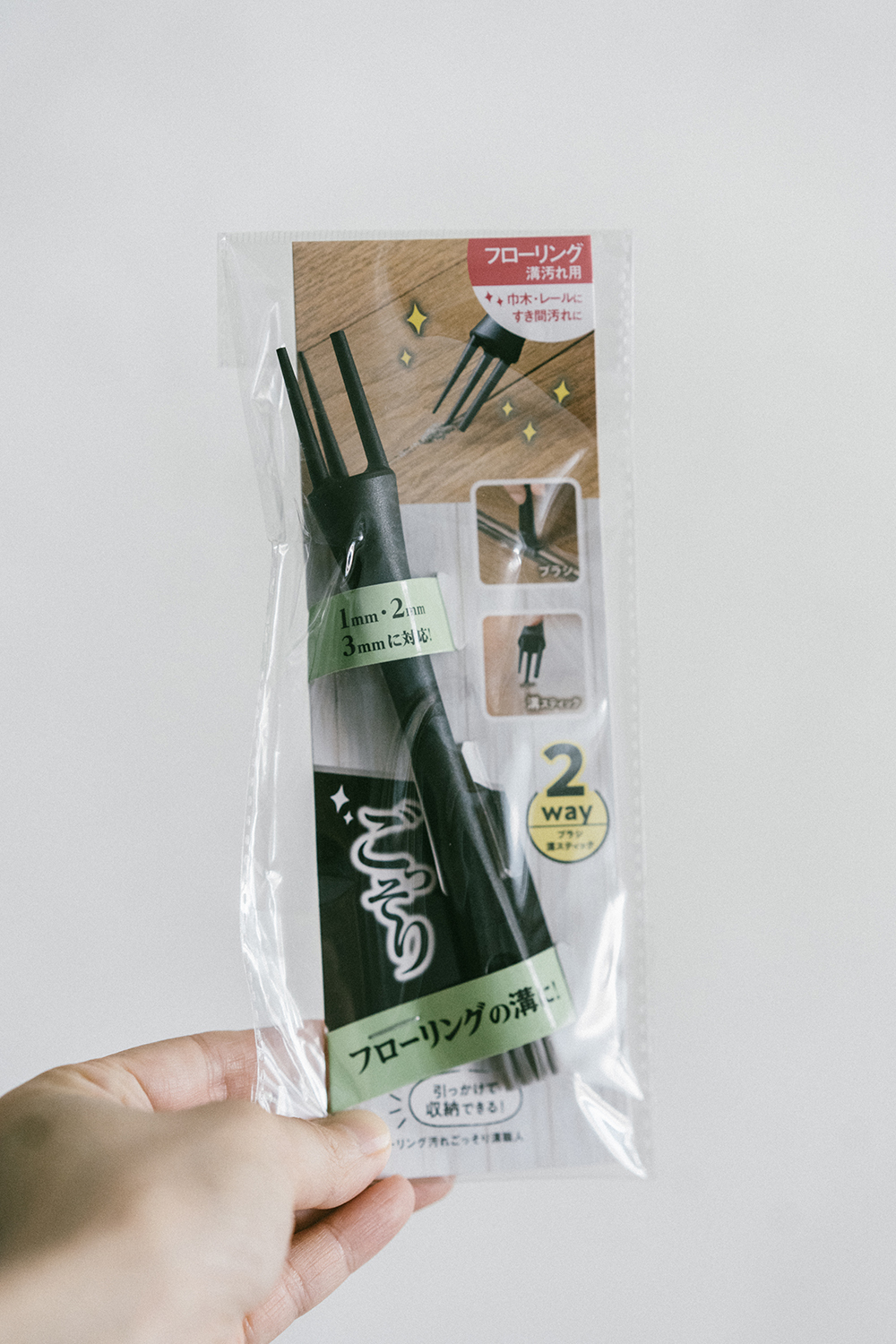 COGIT 溝槽職人！三種尺寸清潔刮針＋小毛刷