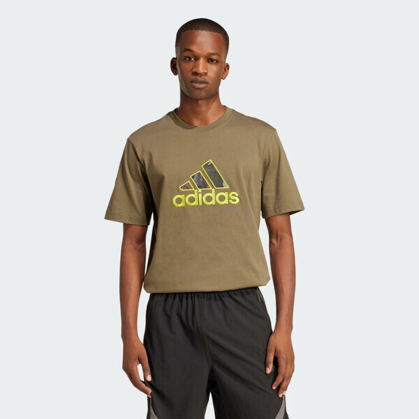 Adidas 愛迪達 Grfx Tee JD5399 男 T恤 運動上衣 休閒短袖 綠 亞版