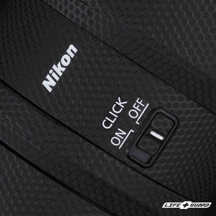 LIFE+GUARD Nikon Z 24-70mm F2.8 S II 貼膜展示圖，LIFE+GUARD 風格