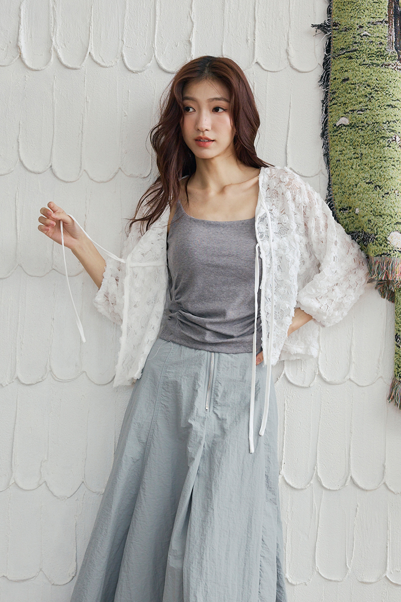 微心機抓褶背心小可愛