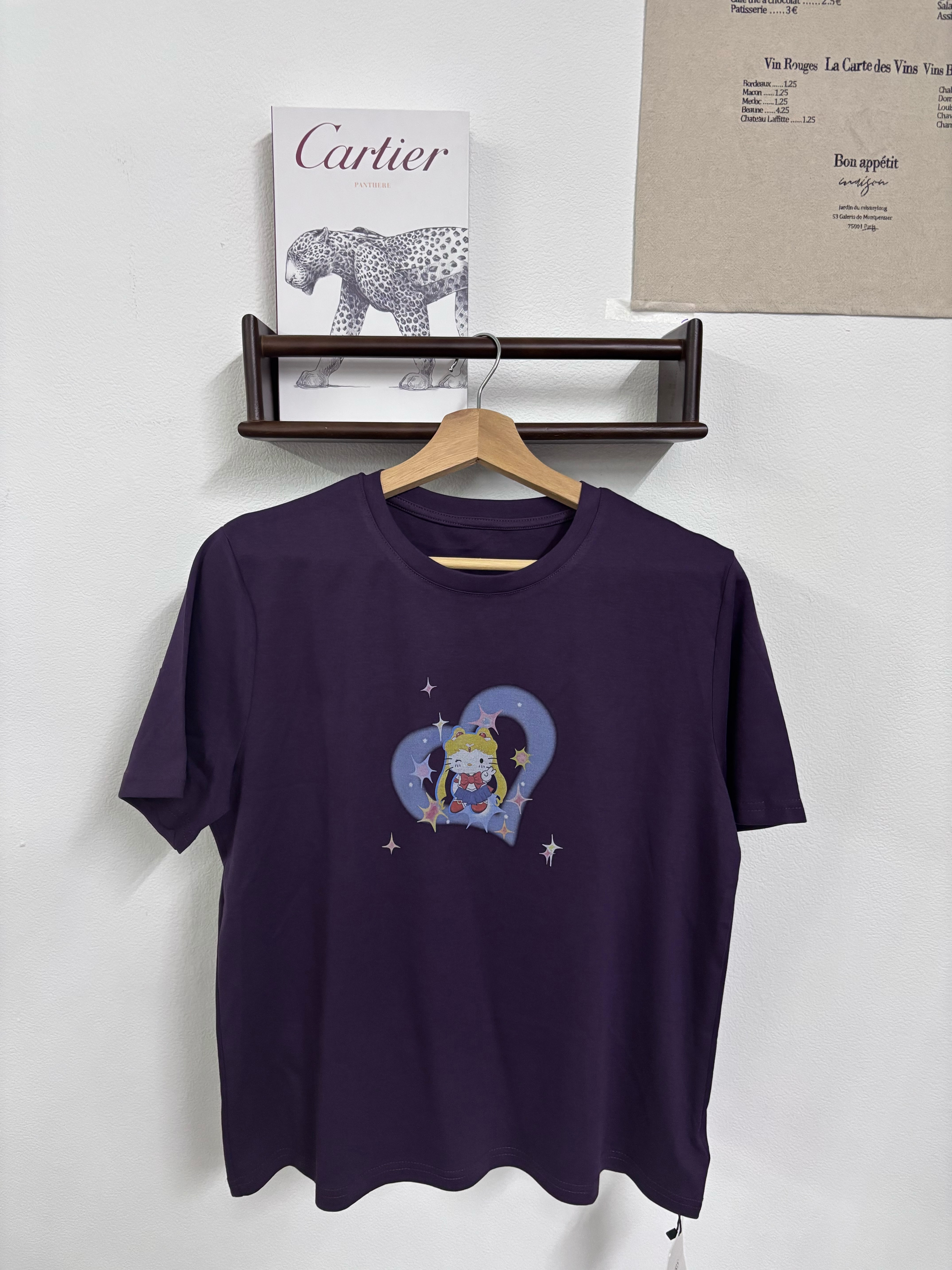 HERS家柔軟可愛插畫上衣-現貨