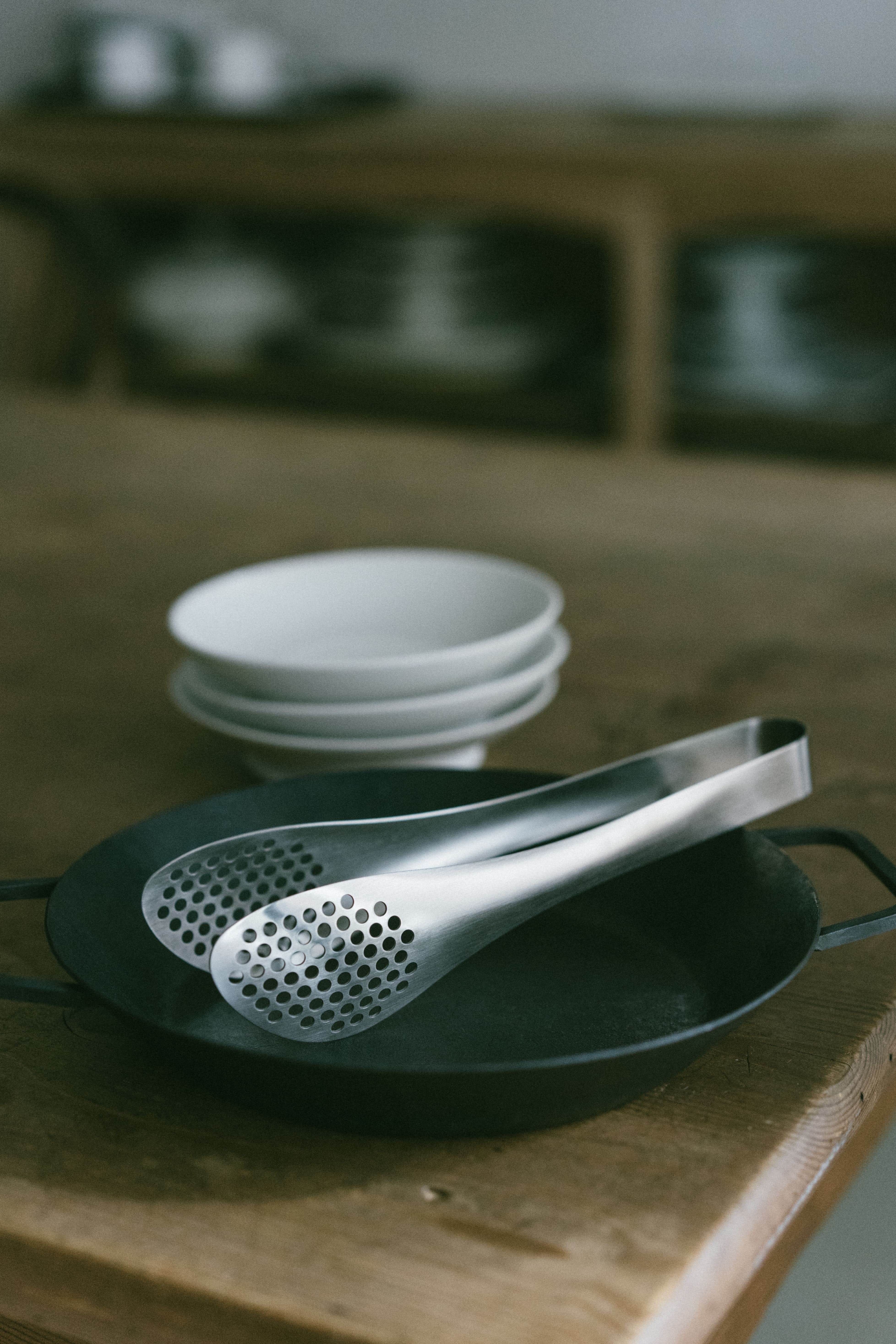 柳宗理日本製18-8不鏽鋼料理夾／沙拉夾