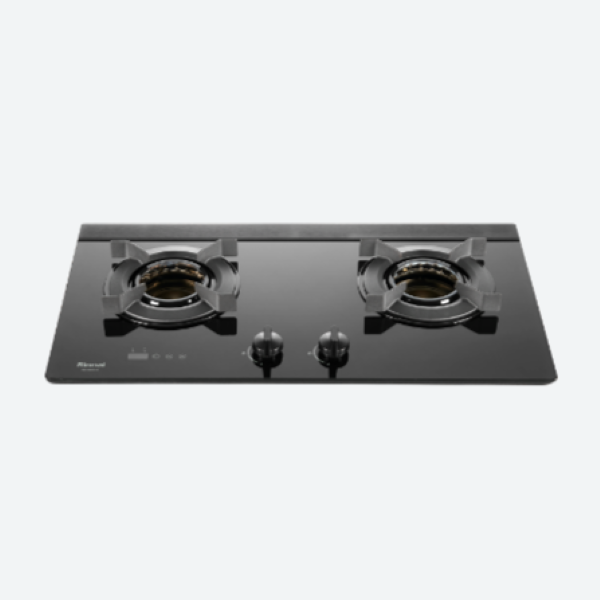 【結帳現折】Rinnai林內 內焰系列 檯面式 內焰玻璃雙口爐 RB-N2601G(B)