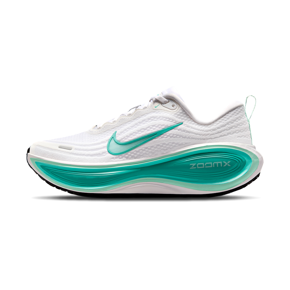 Nike Vomero Plus 女鞋 白綠色 緩震 運動 反光 網布 透氣 厚底 慢跑鞋 HV8154-100