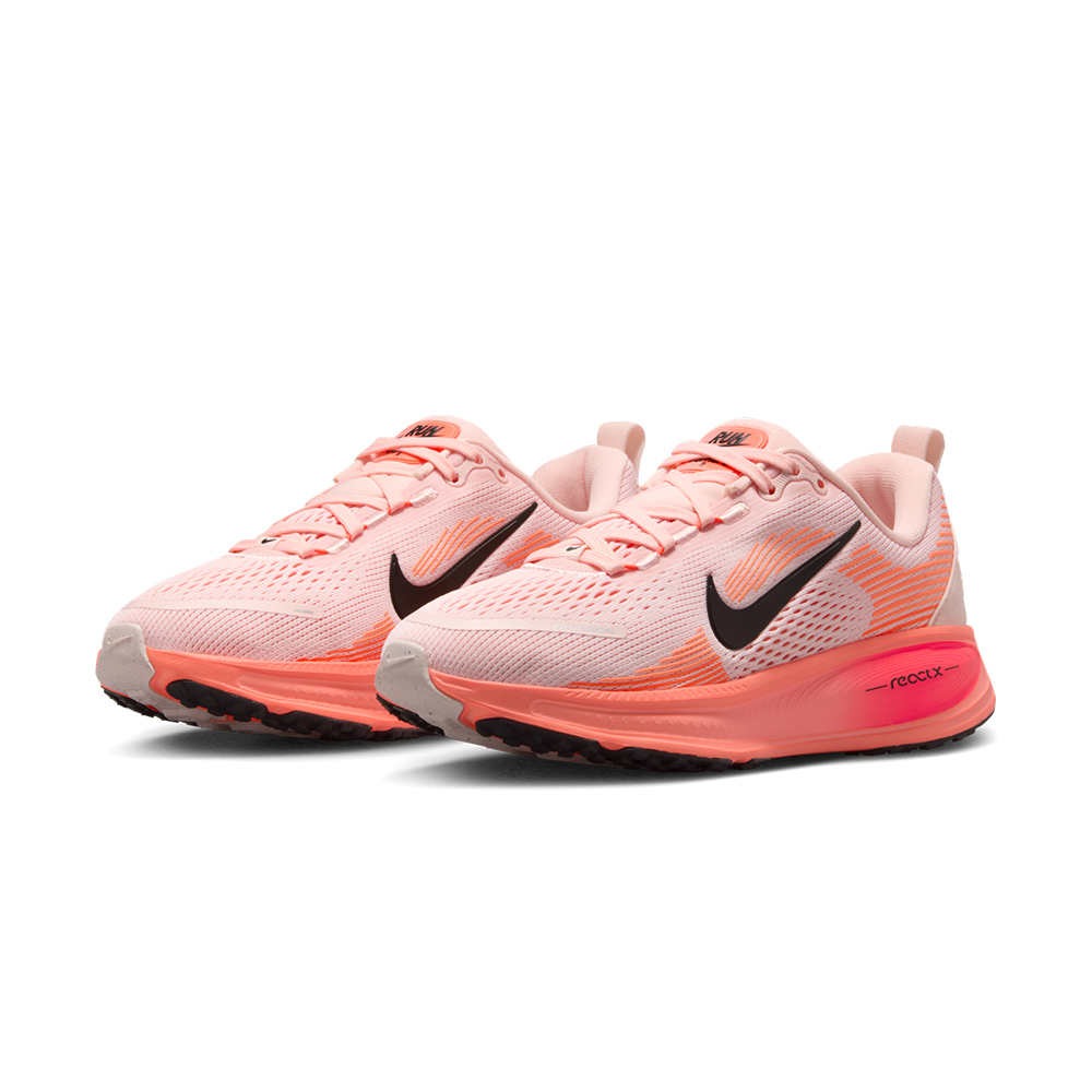 Nike Vomero 18 大童 粉紅橘色 運動 緩震 厚底 氣墊 網布 百搭 透氣 慢跑鞋 HQ2157-600