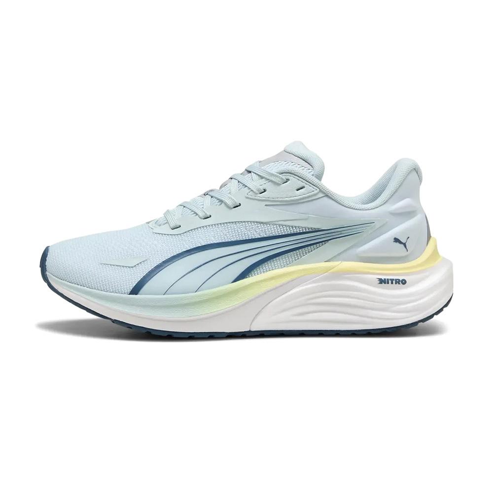Puma Electrify Nitro 4 Wn 女鞋 藍色 輕量 透氣 緩衝 運動 慢跑鞋 31078814