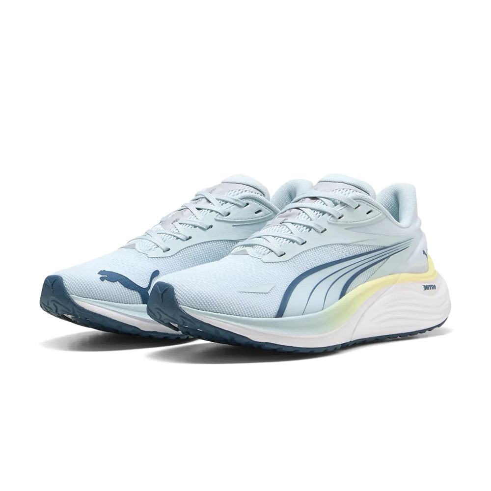 Puma Electrify Nitro 4 Wn 女鞋 藍色 輕量 透氣 緩衝 運動 慢跑鞋 31078814