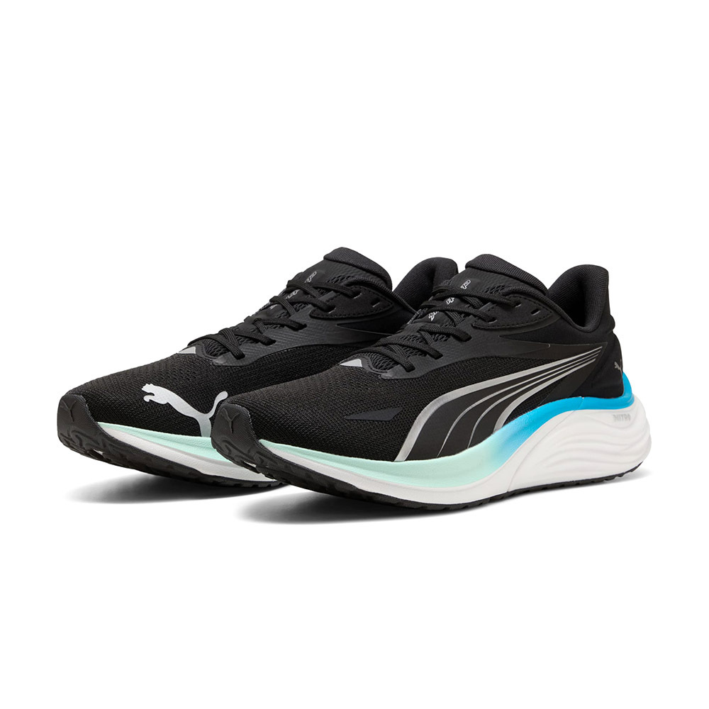 Puma Electrify Nitro 4 男鞋 女鞋 黑色 輕量 透氣 緩衝 運動 慢跑鞋 31078913