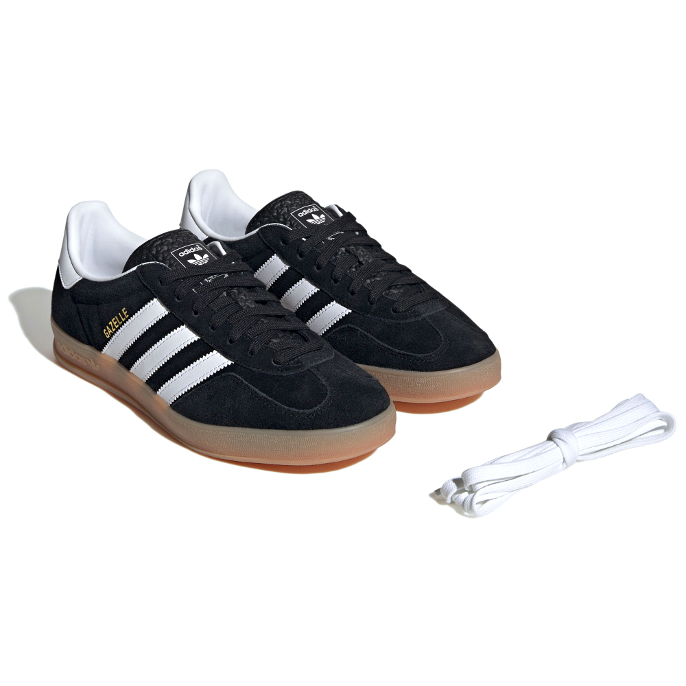 Adidas Gazelle Indoor 男鞋 女鞋 黑色 復古 穿搭 麂皮 膠底 德訓鞋 休閒鞋 JI2060