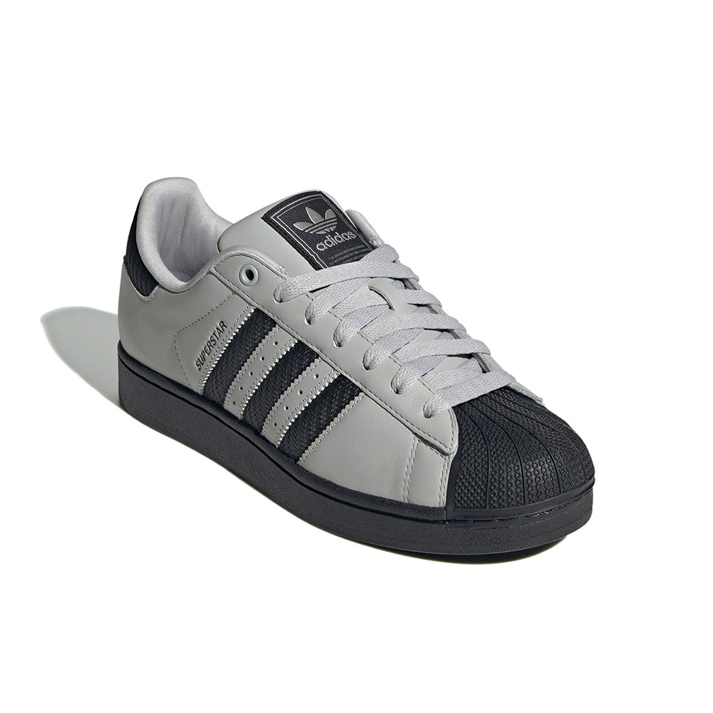 Adidas Superstar II 男鞋 女鞋 灰黑色 復古 穿搭 經典 貝殼頭 休閒鞋 JQ3183