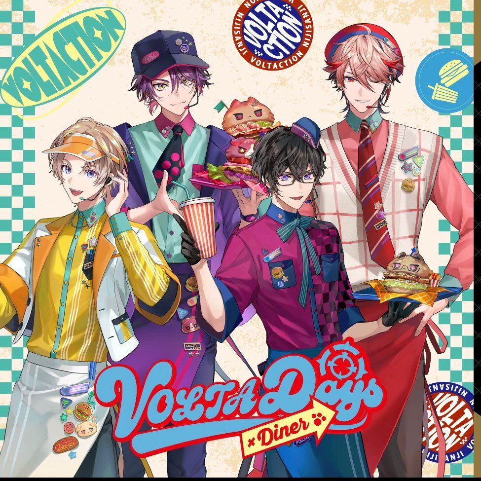 「彩虹社代購」NIJISANJI VOLTACTION VOLTA Days × Diner  (ACG事後通販)