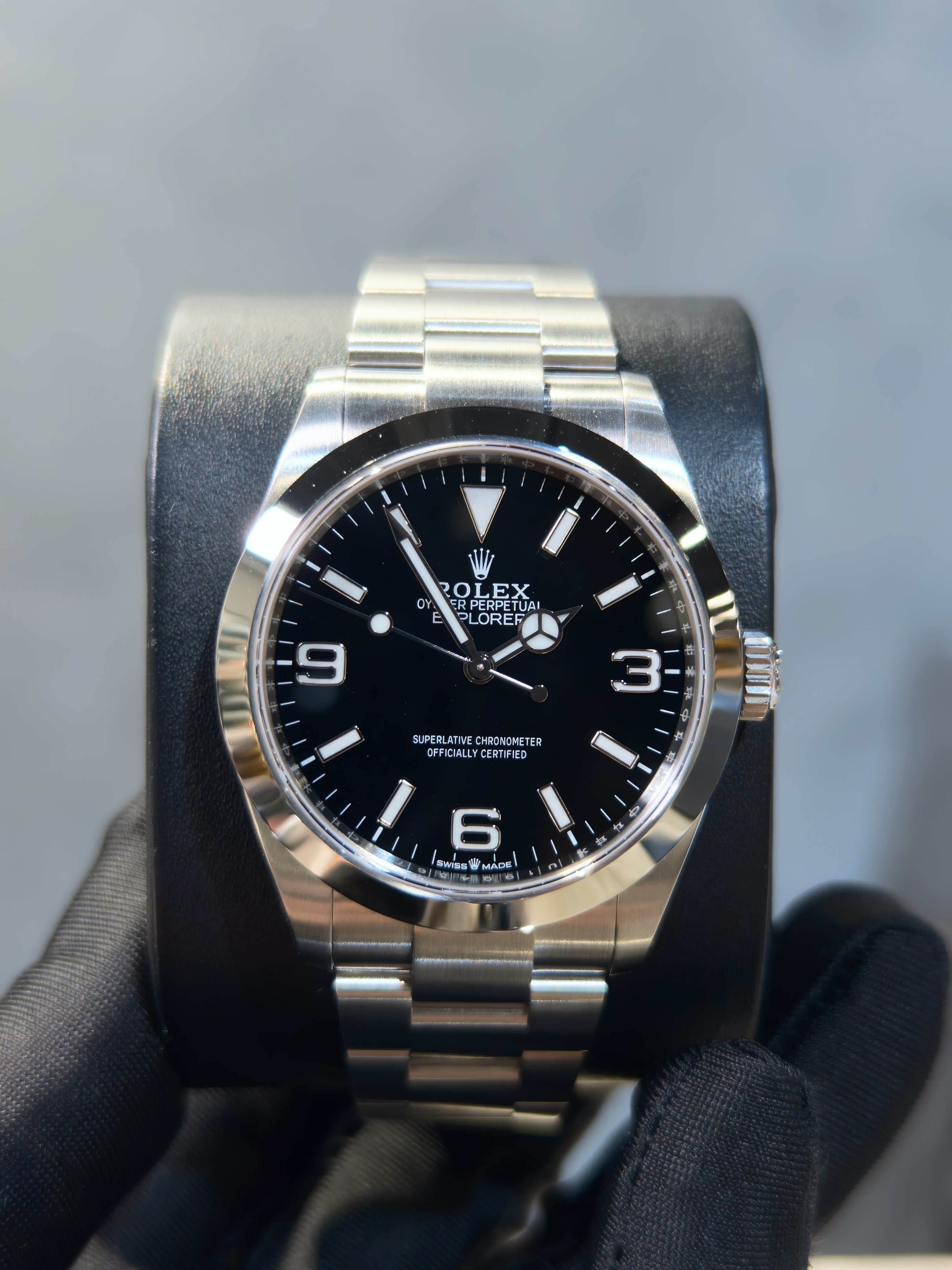 224270 | ROLEX BLACK OYSTER PERPETUAL EXPLORER