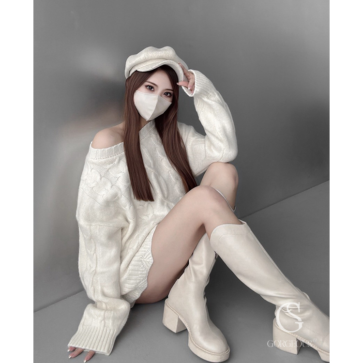 G9712 現貨「立體麻花糯糯毛衣」