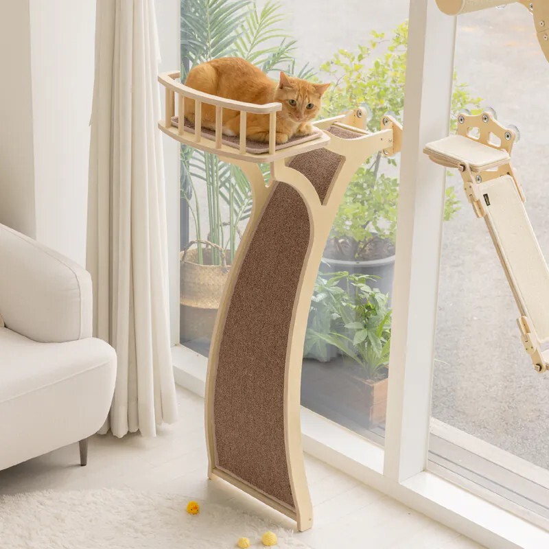 Monello 瞭望｜半落地式貓塔