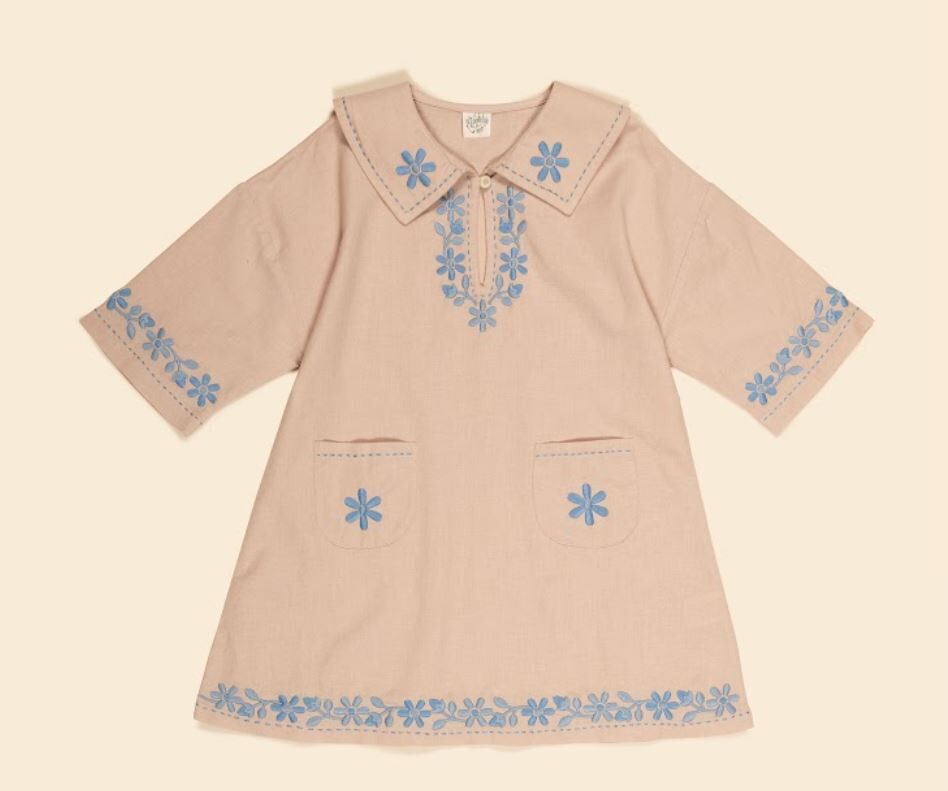 Apolina卡夫坦長衫洋裝Thalia Dress - Pink Beige