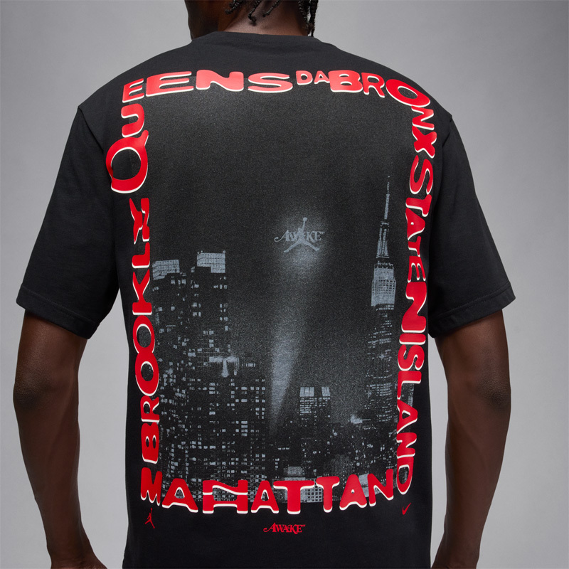 Jordan x Awake NY T-Shirt 聯名款 短袖 黑色 IB7291-010 [台灣現貨]