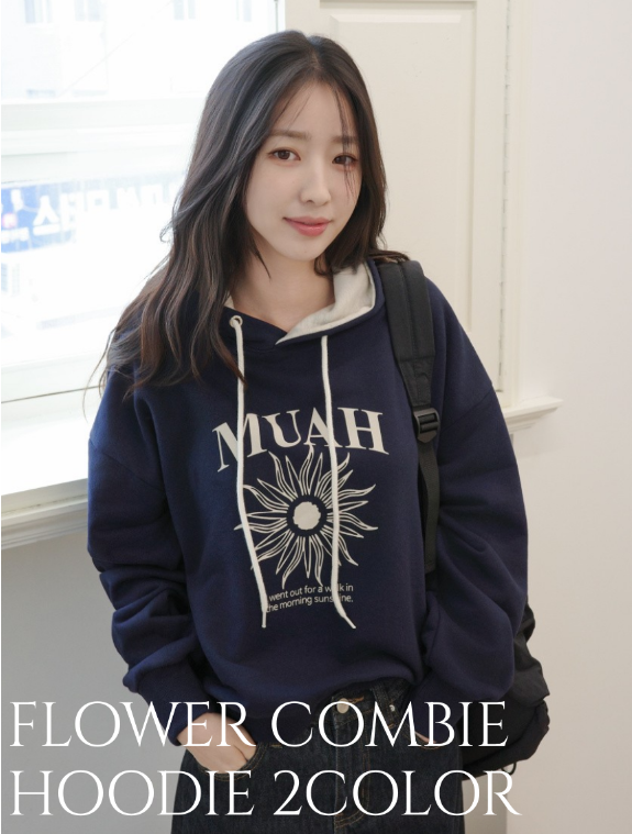 預訂｜MUAHMUAH FLOWER COMBIE HOODIE