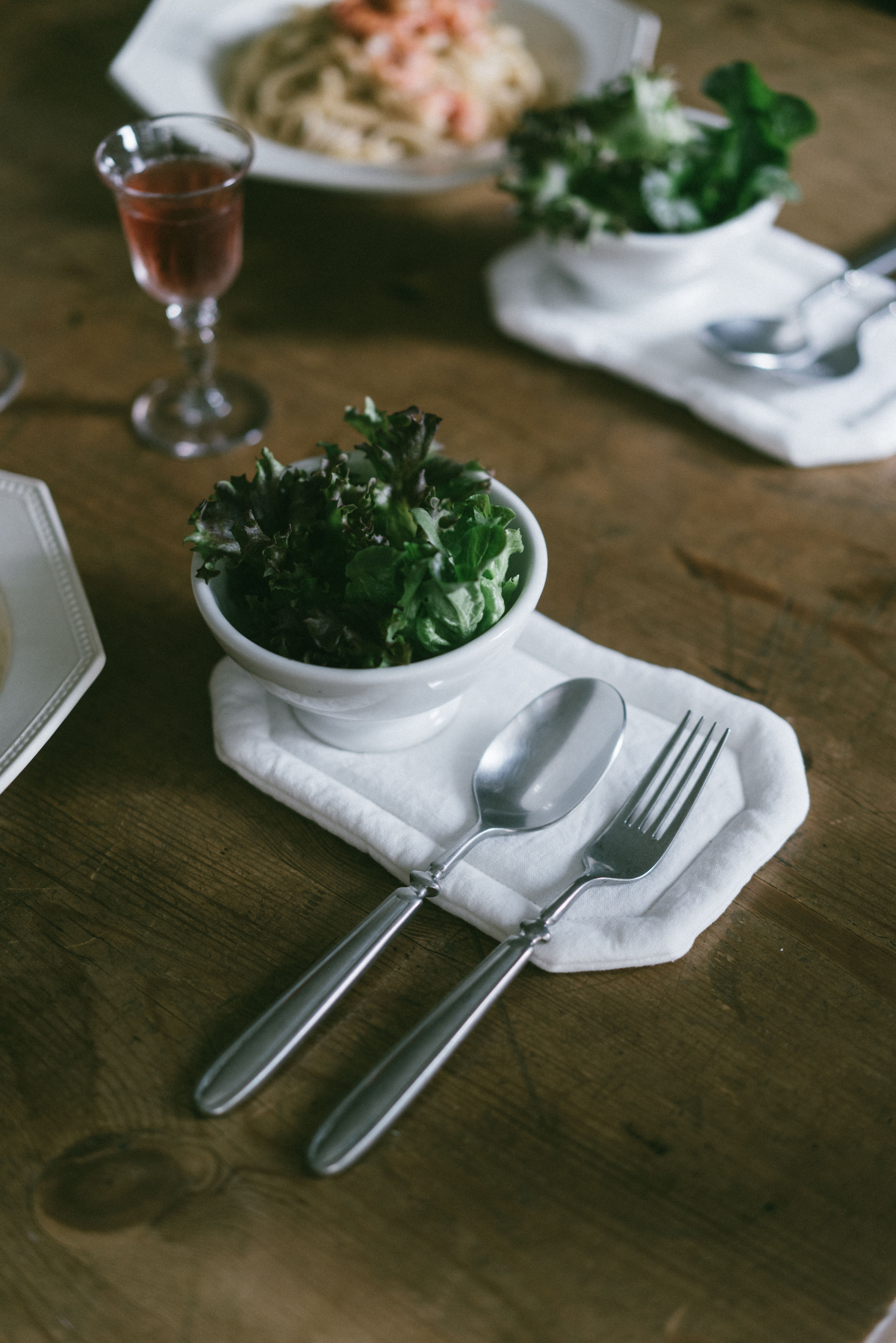 日本布作家宇佐美 Vermilion's GALLERY手工縫製純白餐墊