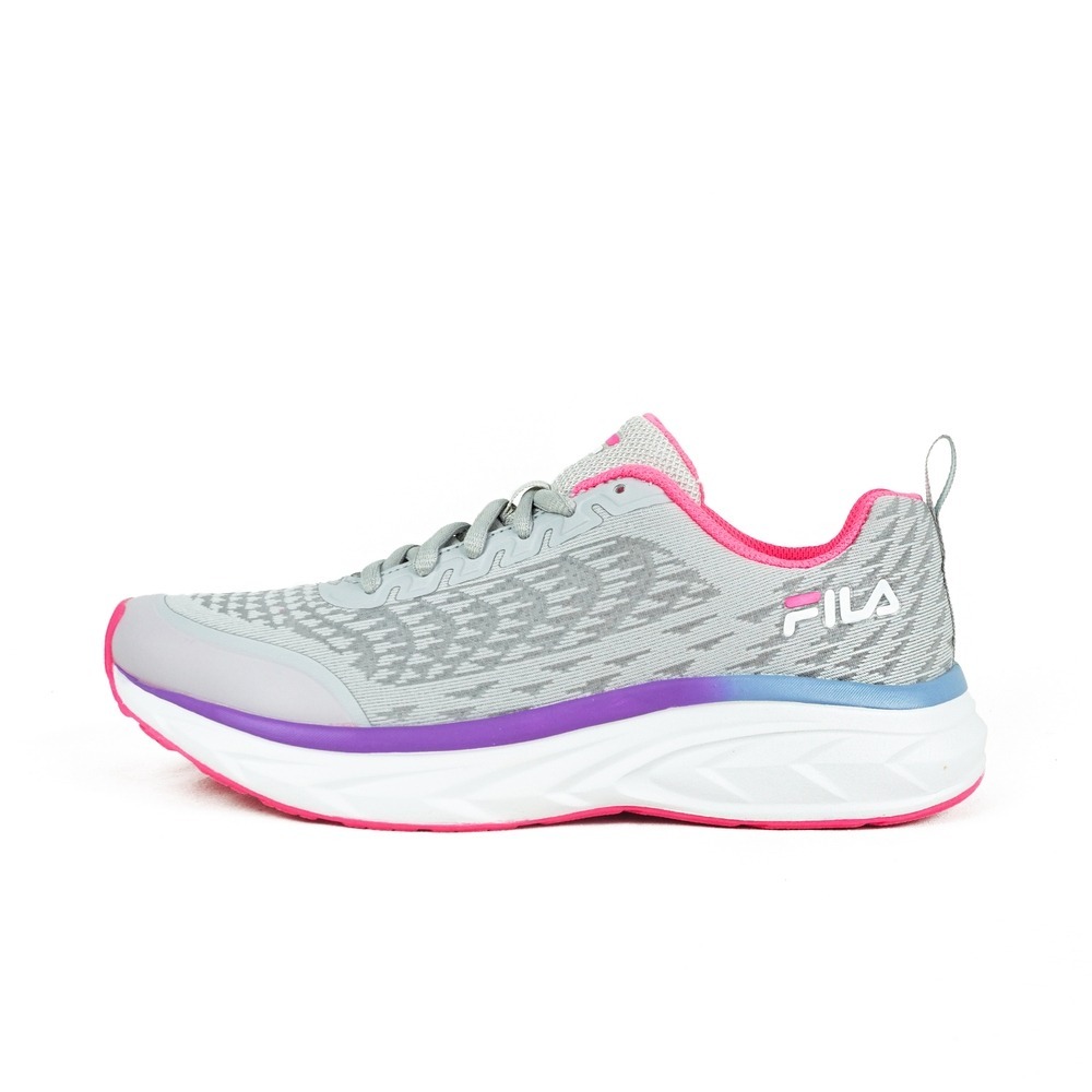 FILA 慢跑鞋 SUPERSTRIDE 灰粉 運動鞋 女 5J330X411