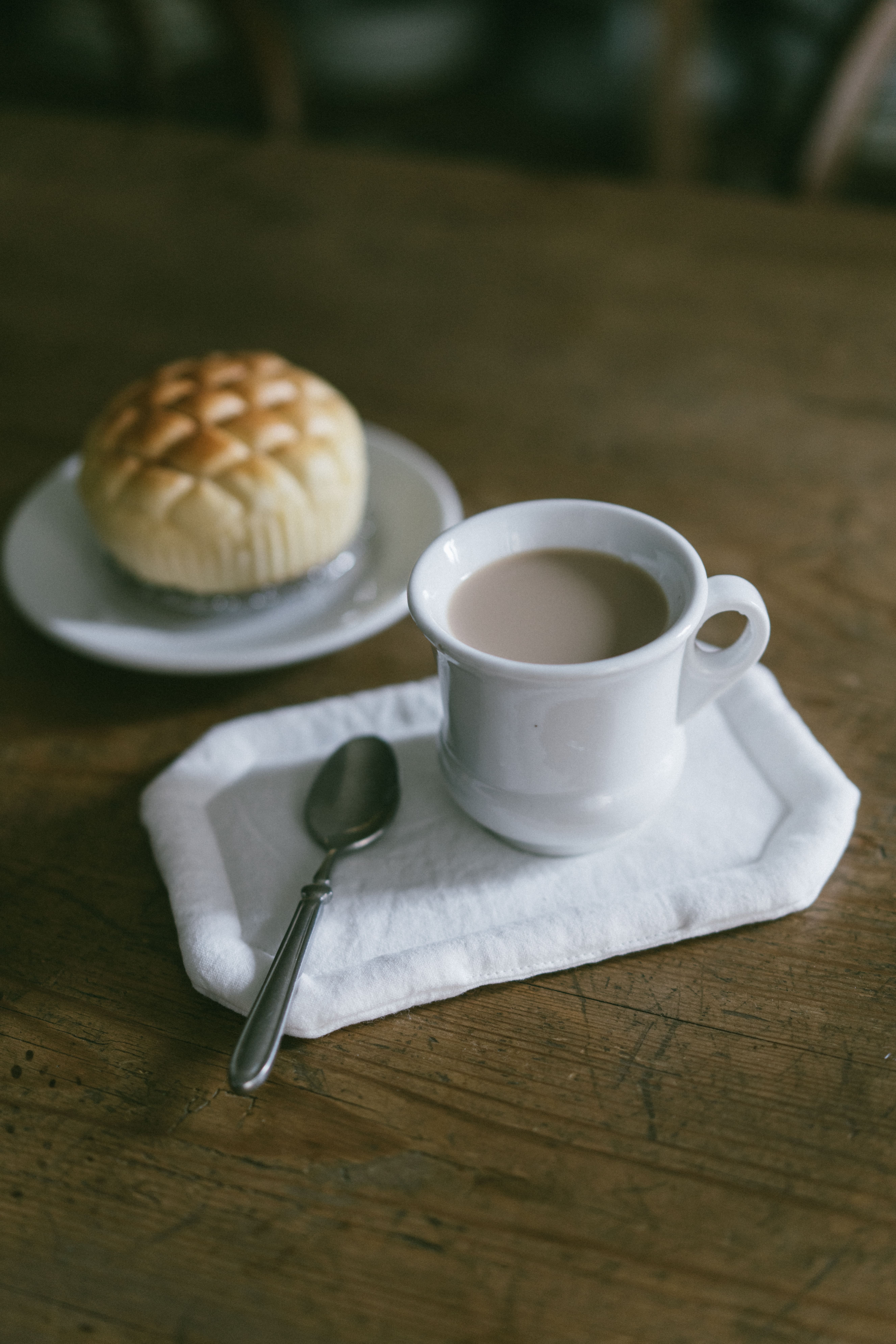 日本布作家宇佐美 Vermilion's GALLERY手工縫製純白餐墊