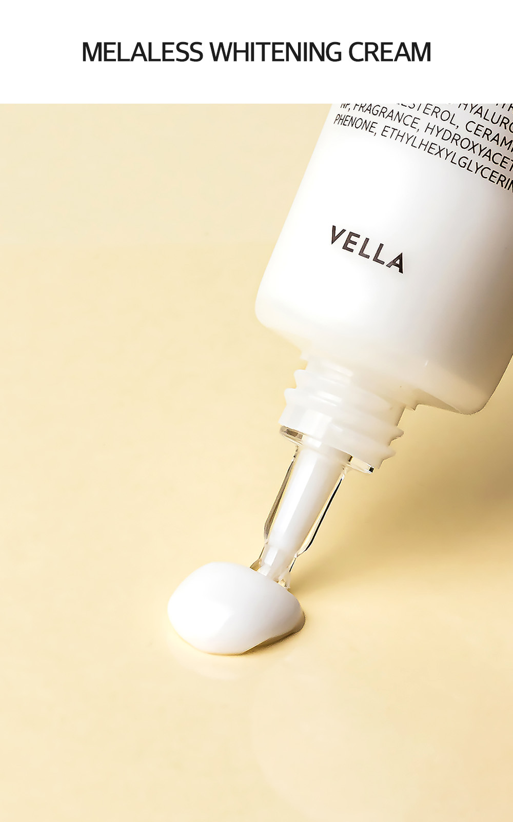 【直播】VELLA LL092309 MELALESS 美白霜 50ml