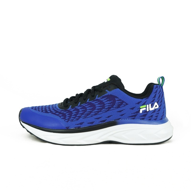 FILA 慢跑鞋 SUPERSTRIDE 藍黑 運動鞋 男 1J330X314