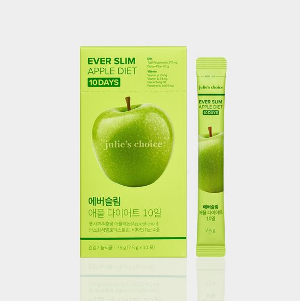 韓國代購 Julie’s Choice 青蘋果減肥飲 1盒/10條