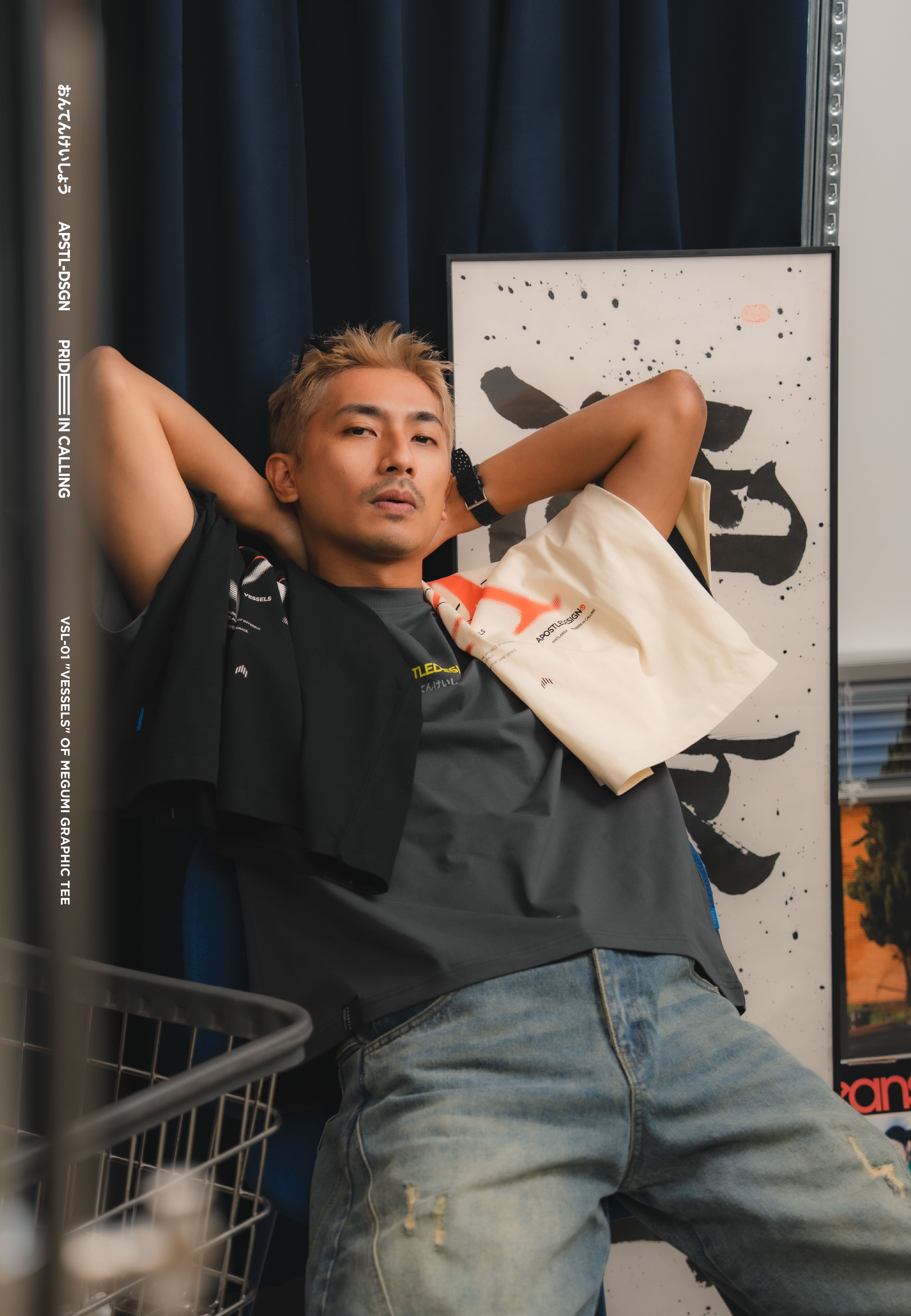 "調貨" Apostle VSL-01 "VESSELS" of Megumi Graphic TEE