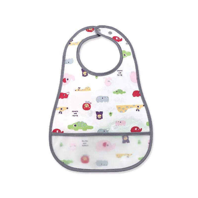 KUKU 動物派對防水圍兜