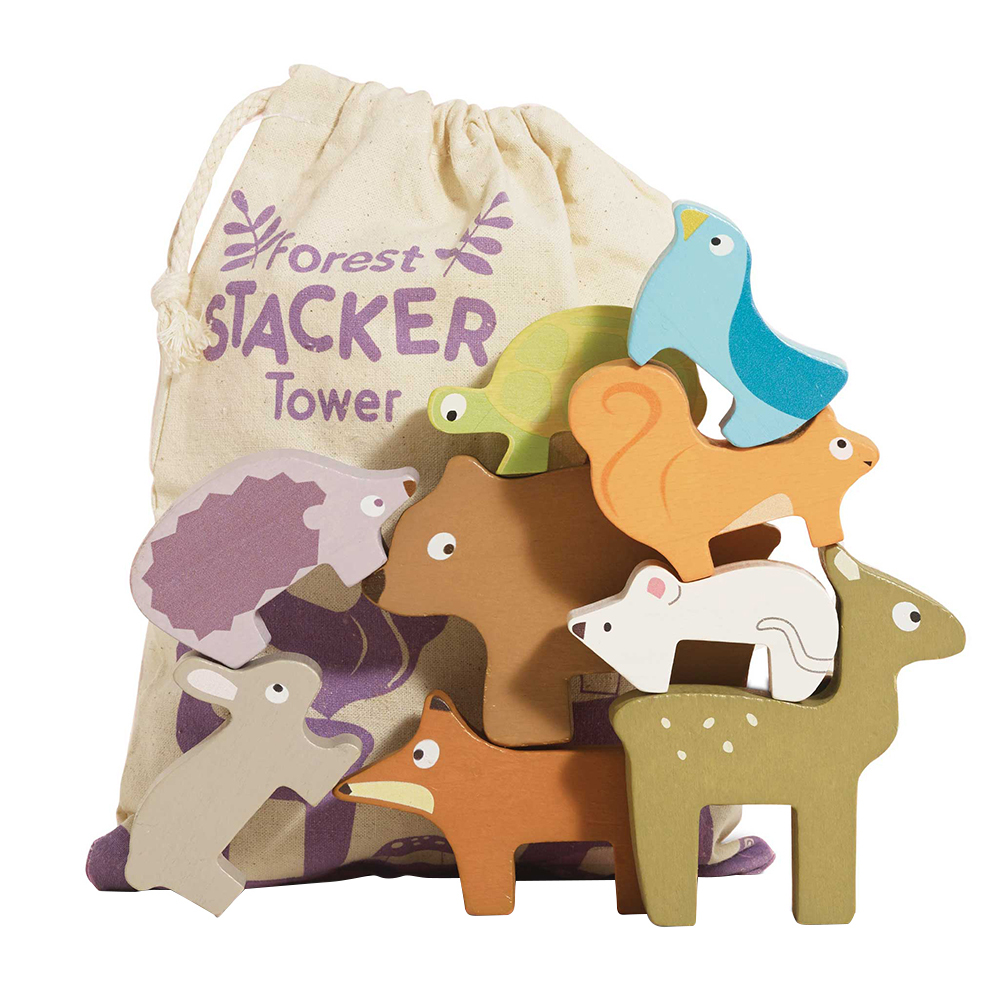 Le Toy Van 森林動物疊疊平衡啟蒙玩具